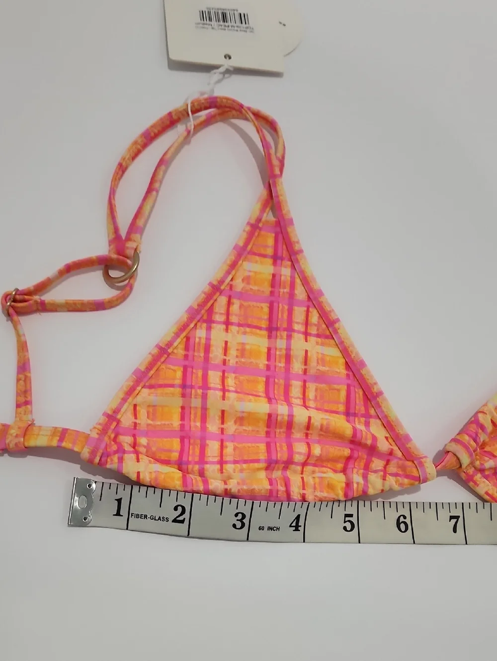 Kulani Kinis Twin Strap Bralette Bikini Top - Peaches